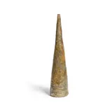 Tall Conical Vase by Beatrice Wood, iridescent-glazed earthenware, sold Oct 2022