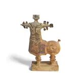 Bertil Vallien, Centaur, partially glazed ceramic, incised 'B Vallien' and indistinctly dated along base