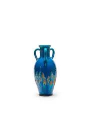 Monumental Amphora by Jean Besnard, glazed earthenware, signed in black glaze 'Jean Besnard France', offered Jul 2022