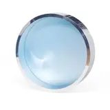 George Ernstson, Large Blue Portal, steel and plexiglas