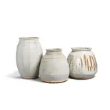 Warren Mackenzie, Group of Three Large White Vessels