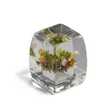 Paul Stankard, Upright Botanical Paperweight