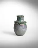 Pierre-Adrien Dalpayrat, Spherical Form Vase, glazed stoneware, incised 'Dalpayrat'