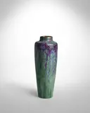 Pierre-Adrien Dalpayrat, Monumental Vase, glazed stoneware, incised 'Dalpayrat', impressed 'MADE IN FRANCE 500'