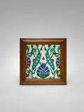 Theodor Deck, Faience Wall Panel, Faience Wall Panel