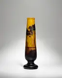 Monumental Vase by Cristallerie Daum, internally decorated glass, overlaid and acid etched, cameo mark 'DAUM NANCY' with the Cross of Lorraine, offered Jun 2022