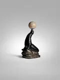 Marcel Bouraine, 'Ottarie' Table Lamp