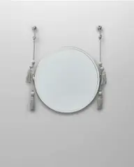 Émile-Jacques Ruhlmann, Wall Mirror, silvered bronze, wood, mirrored glass