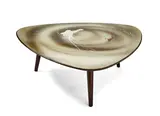 Rare Coffee Table by Osvaldo Borsani and Lucio Fontana, offered Jun 2022