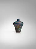 Aldo Nason, Yokohama Vase, for Aldo Nason Vetri Artistico, blown glass with metallic inclusions and murrines, foil label 'NASON ALDO VETRI ARTISTICO MURANO'