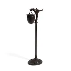 Bird Ash Stand by Tiffany Studios, patinated bronze, sold Mar 2022