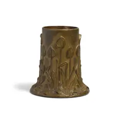 Vase by Tiffany Studios, patinated bronze, sold Mar 2022