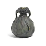 Eduard Stellmacher, Octopus Vase, , model 4547, glazed earthenware, impressed with firm's mark and numbered '4547' on underside
