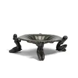 Grace Helen Talbot, Figural Center Bowl, patinated bronze
