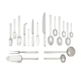 Jean E. Puiforcat, Nantes Pattern Flatware Service for Fourteen