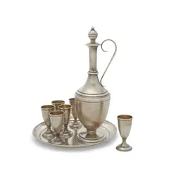Fabergé, Eight Piece Vodka Set