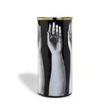 Mani Umbrella Stand by Piero Fornasetti, iron, plastic, brass, with Fornasetti Milano mark and paper label on underside, sold Mar 2022