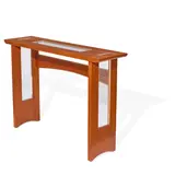 Starlight Runner Table by Alexander Joseph von Steuben, designed by Joel Smith, from the edition of 10, sapele pomele and glass, offered Mar 2022