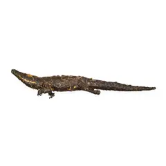 Frank Gehry, Illuminated Pendant Crocodile, custom designed for Rebecca's Restaurant, painted metal and glass