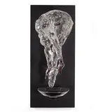 Martin Blank, Drinking from the Cup #3, hot-sculpted glass, metal