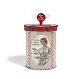 Susan Taylor Glasgow, White Lies Cookies (Cookie Jar Form), fused, sewn and painted glass, signed and dated 'Susan Taylor Glasgow 2004'