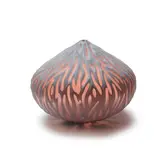 Philip Baldwin & Monica Guggisberg, Running River Cut Watcher, hand blown glass with deep diamond wheel cutting, incised 'B/G Paris '02' and numbered indistinctly on underside