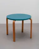 Untitled by Alvar Aalto, Painted birch plywood, birch, bent laminated birch, sold Oct 2022