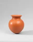 Magdalene Odundo, Untitled pot, 1983, Polished and oxidised terracotta