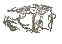 Sido and François Thevenin, Important, monumental and unique 'Musique au Paradis' wall-mounted sculpture, 1974, Bronze, brass, iron