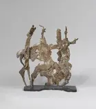 Sido and François Thevenin, Important and unique 'Ribambelle' sculpture
