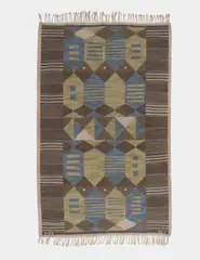 Karin Jönsson, Untitled, Handwoven wool on flax warp