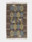 Karin Jönsson, Untitled, Handwoven wool on flax warp