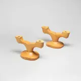Alexandre Noll, Pair of two-armed candleholders