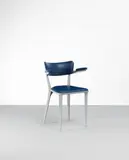 Ernest Race, 'B3' armchair, 1945-1969, Die-cast aluminium, plywood, vinyl upholstery