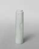 Tall lidded jar by Edmund de Waal, circa 2002, Porcelain, pale blue celadon glaze, sold Apr 2022