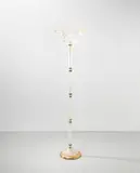 Ercole Barovier, Rare standard lamp, from the 'a Mugnoni' series