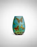 Cristallerie Daum, Vase aux Papillons