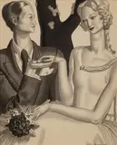 Jean Dupas, Couple avec Bouquet