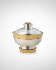Jean E Puiforcat, Tureen, silver and vermeil, model no