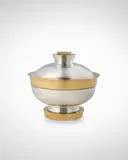 Jean E Puiforcat, Tureen, silver and vermeil, model no