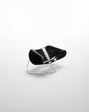 CL9 Ribbon Chair by Cesare Leonardi and Franca Stagi, for Bernini, lacquered fiberglass, chrome-plated steel, sold Dec 2021