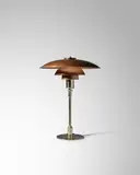 Poul Henningsen, Early Table Lamp 4/3 Shades