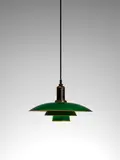 Poul Henningsen, Early Ceiling Lamp 4/3 Shades