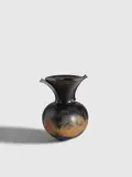 Dame Magdalene Odundo, Saggar Fired Vase, burnished and carbonized terracotta, incised 'Odundo 1985'