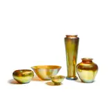 Frederick Carder, Group of Five Table Objects