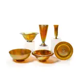 Frederick Carder, Group of Six Table Objects