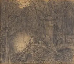 Jan Toorop, The Muses of Music in the Park