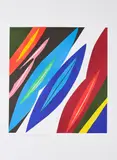 Ernst Wilhelm Nay, Farblitho 1968 - 2 (NOR), 1968, Farblithografie auf BFK RIVES (Wasserzeichen)