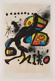 Homenatge a Gaudí by Joan Miró, 1979, Farblithografie auf Velin, sold Aug 2022