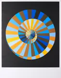Victor Vasarely, Olympia, 1971/72, Farbserigrafie auf leichtem Karton